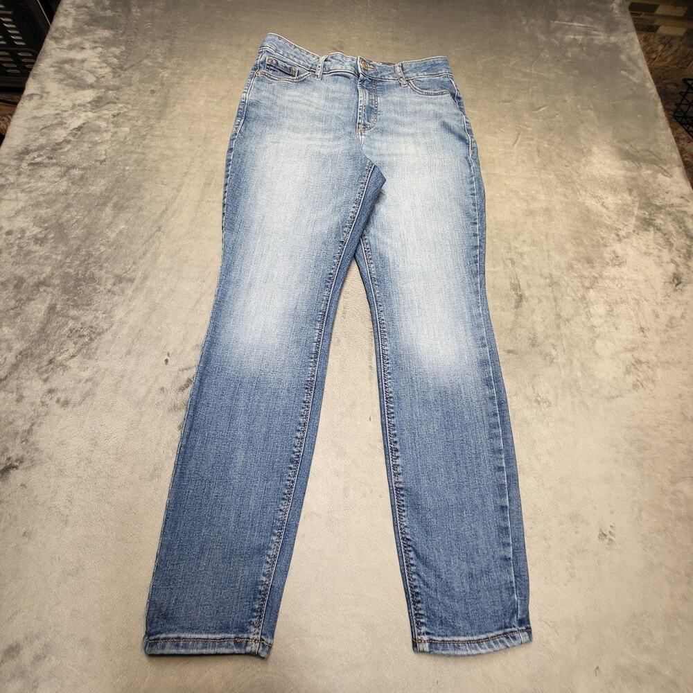 Old Navy Jeans Womens 10 Short Blue Rockstar Super Skinny High Rise Stretch‎